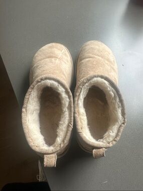 UGG Chestnut Beige Classic ultra Mini Boots